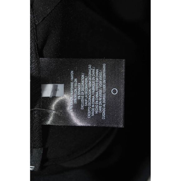 Tahari Womens Elastic Waistband Lined Straight Leg Dress Pants Black Size LG - Picture 5 of 5